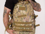 Прочный военный рюкзак 40л Multicam из Molle (Cordura 600D) - фото 3