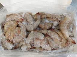 Продаем замороженные морепродукты оптом креветка цельная, хвосты
