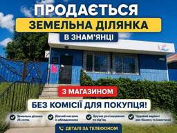 Продається земельна ділянка 25 соток у с. Замянка — без комісії для покупця!