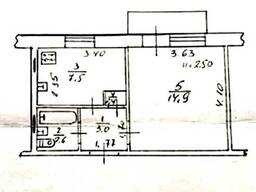 Продам 1к квартиру по пр. Небесної сотні / Левітана