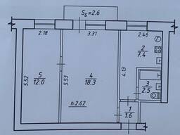 Продам 2-х кімнатну квартиру на Курській з автономним опаленням