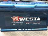 Продам акумулятор Westa 50Ah/60Ah/63Ah/65Ah/74Ah/78Ah/100Ah/110Ah/190Ah/192Ah - фото 3
