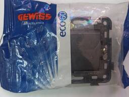 Продам девиатор 1П-10А с подсветкой 250В черный GW34112 Gewiss