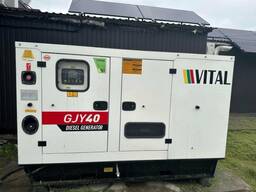 Продам Дизельний генератор GJY40. 28-36 кВт.
