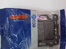 Продам двойной девиатор 1П-10А черный GW34151 Gewiss