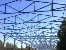 Закупаем фермы металлические БУ 8-36 метров. Ангары, конструкции.