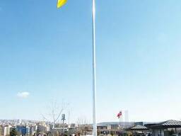 Флагшток FMPO - оцинкованный высотой 30- 110 метров