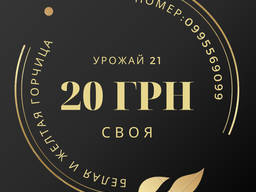 Продам горчицу УРОЖАЙ 2021 желтая и белая. 99,8 чистота Белой горчицы. 99 чистота желтой