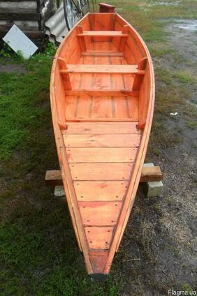Продам изготовлю деревянную лодку, промышленный баркас