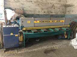 Продам ножиці кривошипні листові з похилим ножем НКЧ 6020
