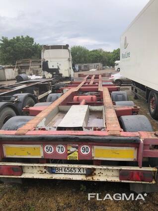 Продам полупричіп контейнеровоз під усі типи контейнерів