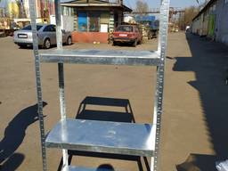 Продам стеллаж складской оцынкованый бу