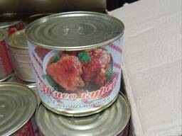 Продам тушенку куриную ж/б 500 гр. ціна 45 грн
