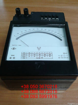 Продам вольтметр Э545(кл.т. 0,5) 75-600В