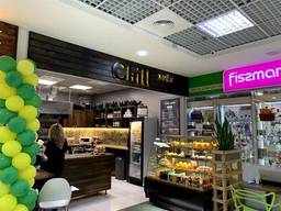 Продажа кофейни в центре Киева в ТЦ