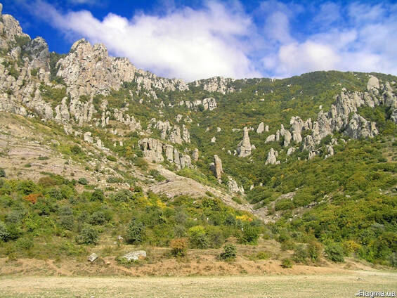 Продажа видовых земельных участков в г. Алушта, с. Лучистое