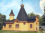 Проект дерев'яної церкви 95 м2: будівництво - фото 2