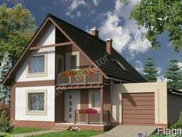 Проект коттеджа Ц32а