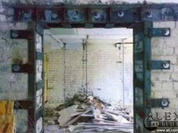 Проем в несущей стене Днепропетровск.