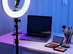 Професійна кільцева лампа LUMO LF R-580 100 Вт D-45 блогерів/візажиста