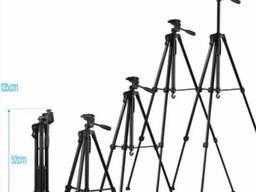 Професійний штатив 3366, трипод з чохлом Колір чорний