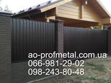 Профнастил чорного кольору 9005 матовий. - фото 1