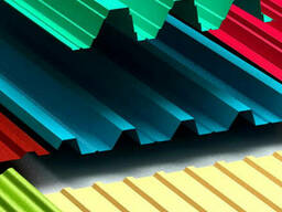 Профнастил кровельный пр-во Украина (цветной) толщина 0,4