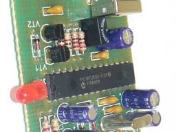 Радиоконструктор K221 Программатор PIC-контроллеров на микросхеме PIC18F2550-I/P
