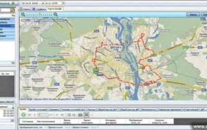 Программное обеспечение GPS мониторинга и контроля топлива