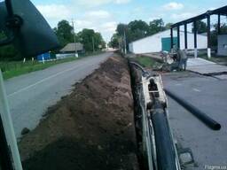 Прокладка трубопроводов .