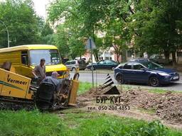 Прокол під дорогою. ГНБ - горизонтально направлене буріння.