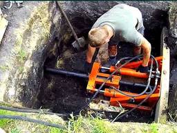 Прокол под дорогой. ГНБ прокол. Прокол под землёй