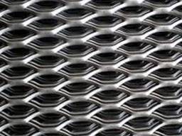 Просечно-вытяжной лист, черная сталь