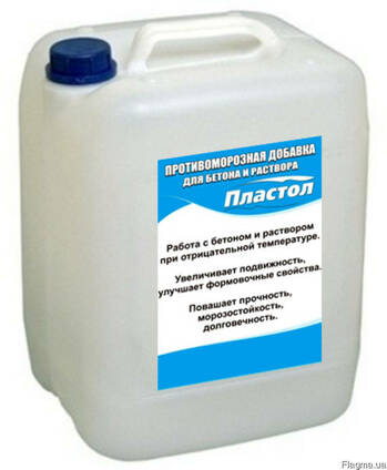 Противоморозная добавка для бетона и раствора 10л