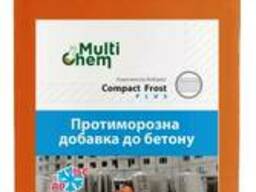 Противоморозная добавка для бетона, тротуарной плитки Compact Frost + Premium, 1 л