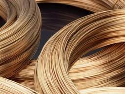 Проволока бронзовая БрКМц 3-1, БрАМц9-2, БрХ, БрАЖМц