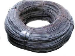 Проволока черная вязальная 1,2 мм отожженная ОК мягкая т/о