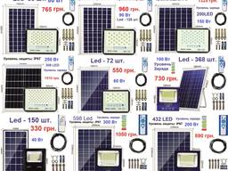 Прожектор на солнечной батарее Solar