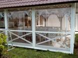 Прозорі, захисні, бокові штори для літних конструкцій. - фото 2