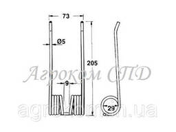Пружина подборщика 807297 | 807297.0 для Claas