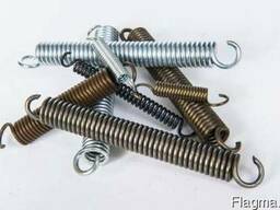 Пружины растяжения, изготовление пружин растяжения