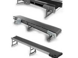 Прямой ленточный конвейер для непрерывного транспортирования