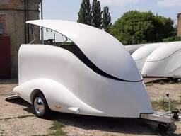 Причеп Aero T (1000 кг) для транспортування мотоциклів та мототехніки