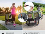 Причіп коляска для собаки Klarfit Husky Vario 2-в-1 (10034173) - фото 2