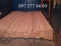 Пиломатеріал, дошка обрізна та не обрізна, брус, рейка та ін.