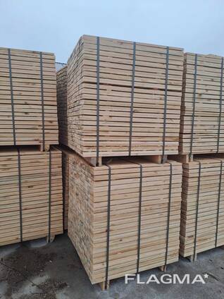 Пиломатеріал обрізний, сосна (дошка, брус)