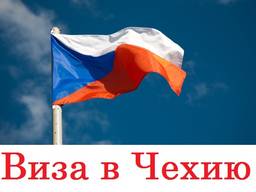 Рабочая Чешская виза 3 мес. 2 года // Виза в Чехию