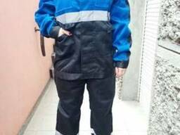 Костюм рабочий мужской и женский, куртка и полукомбинезон