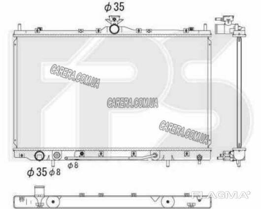 Купить Радиатор Охлаждения На Митсубиси Грандис