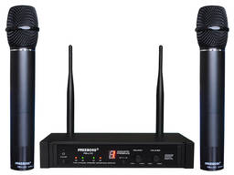 Радиомикрофон FREEBOSS FB-U10 (Металлический) Радиосистема Радио микрофон беспроводной UHF